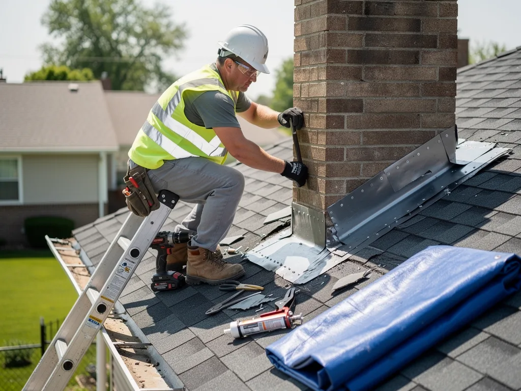 Chimney Flashing Repair